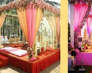 Greenery Pillar Mandap - Game Jockey & Team Building Udaipur