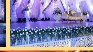 Draped Fabric Stage - Game Jockey & Team Building Udaipur